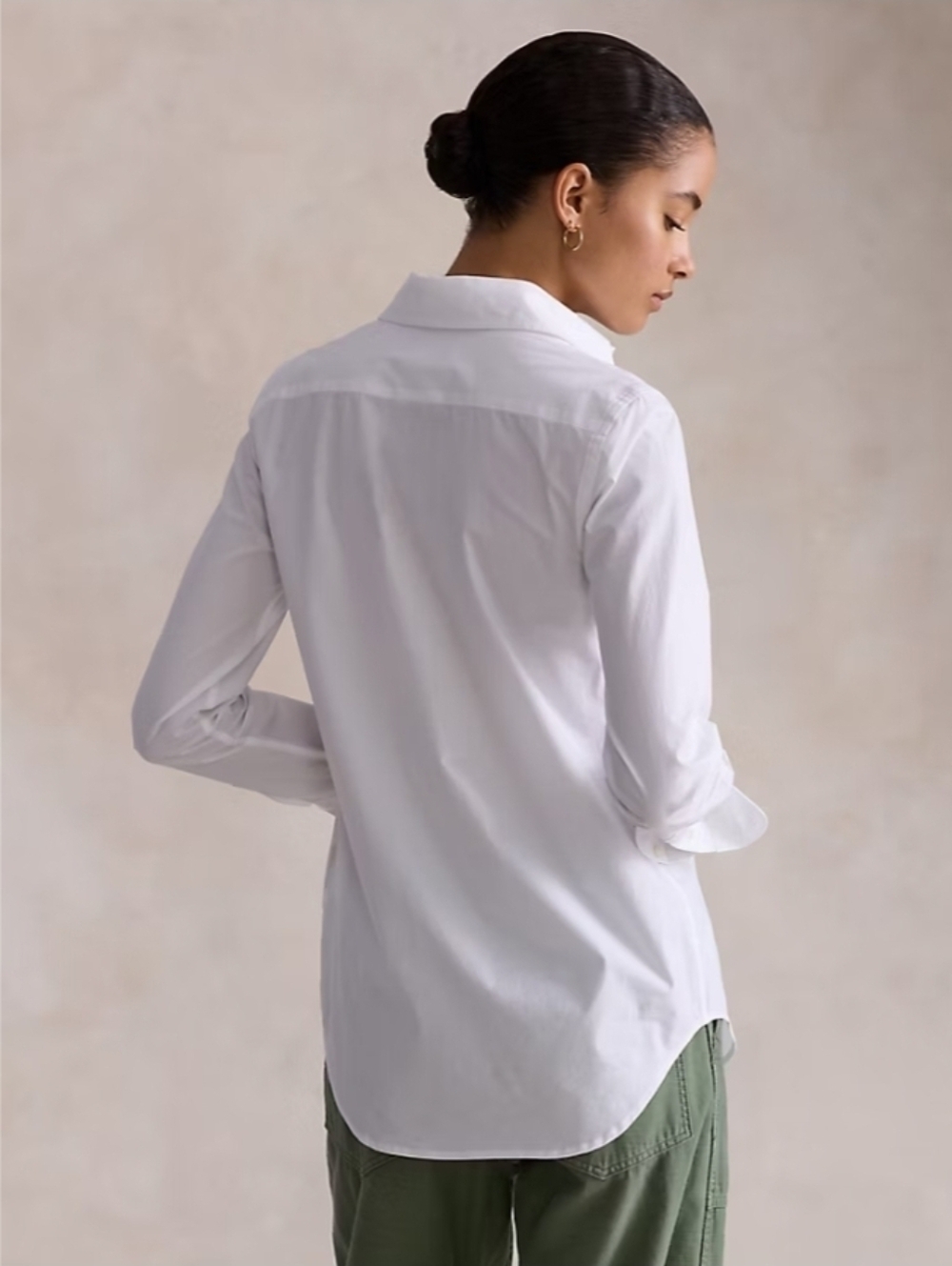 Lauren Ralph Lauren White Button-Down Shirt - Picture 2 of 13